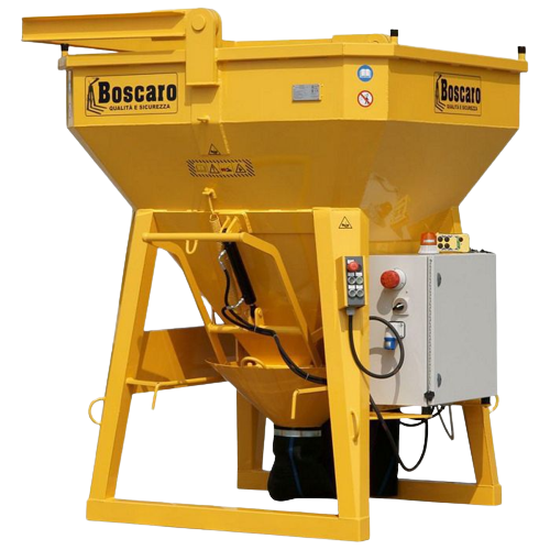 Concrete Buckets with Rubber Hose